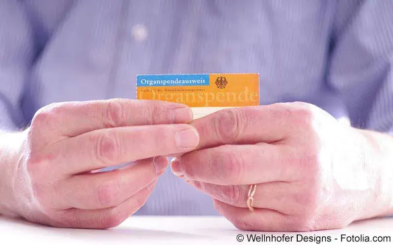 Ausweis Organspende
