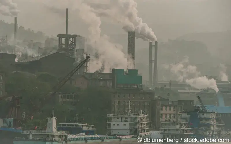 Luftverschmutzung Fabrik