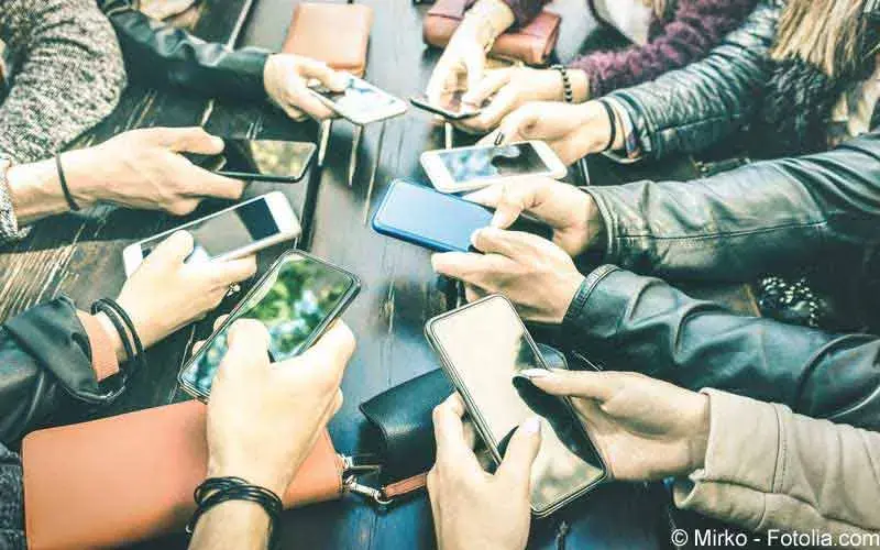 Smartphone-Nutzer