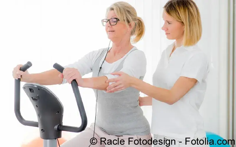 Sport ältere Dame