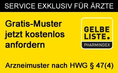 Gelbe Liste Musterservice für Ärzte