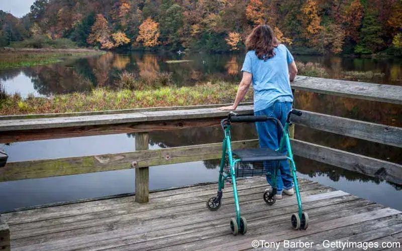 Multiple Sklerose Rollator