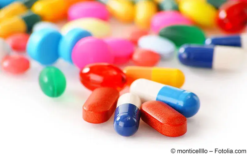 Bunte Tabletten