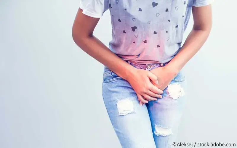 Frau Unterleibsschmerzen