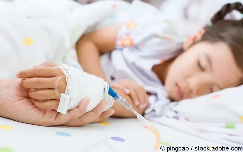 Kind in Klinik