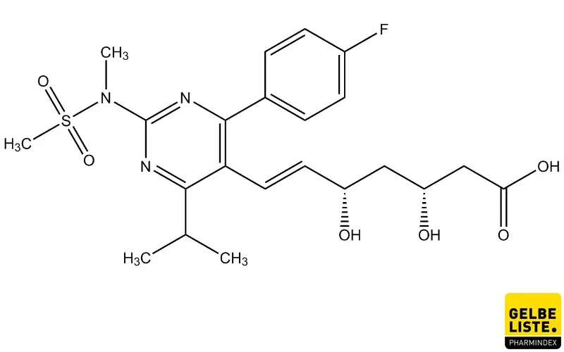 Rosuvastatin Anwendung, Wirkung, Nebenwirkungen Gelbe Liste