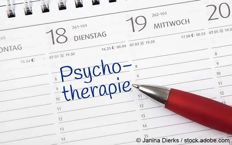 Psychotherapie-Schriftzug