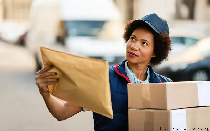 Paketlieferung 