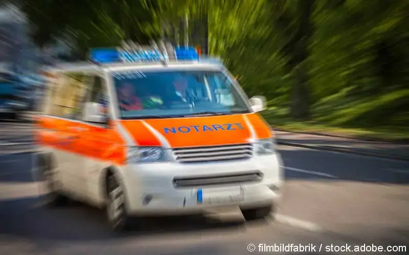 Rettungswagen unterwegs