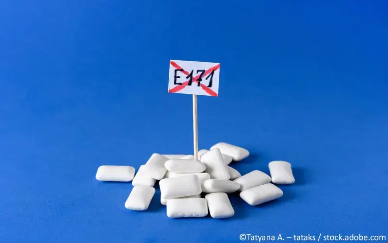 Titandioxid (E171) Verbot Nahrungsmittel