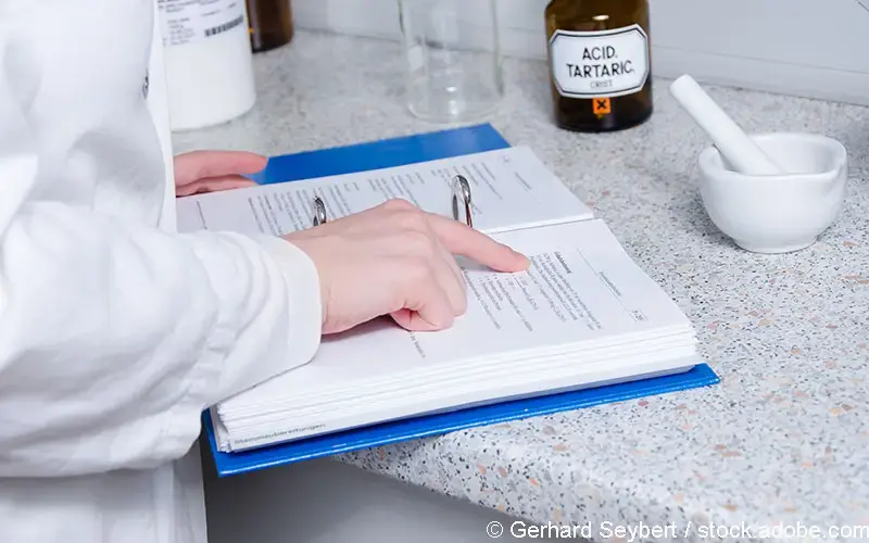 Nachschlagen Rezeptur