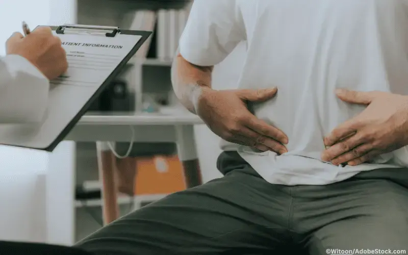 Anamnese-Arzt-Bauch-Probeleme