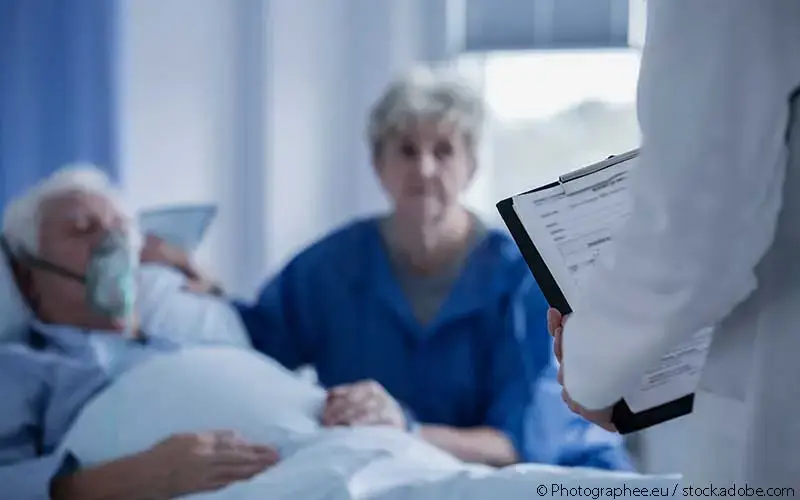 Arzt Patient Gespräch Krankenhaus