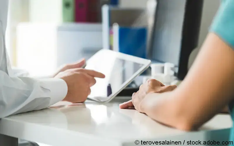 Arzt Patient Therapiegespräch