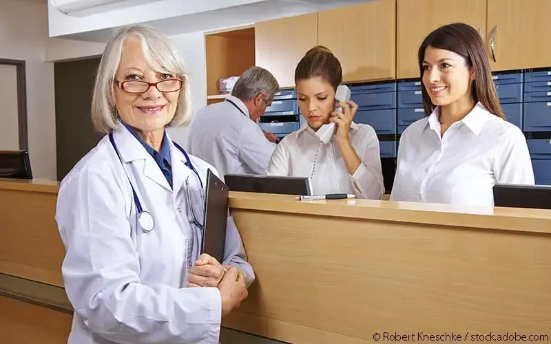 Arztpraxis Anmeldung