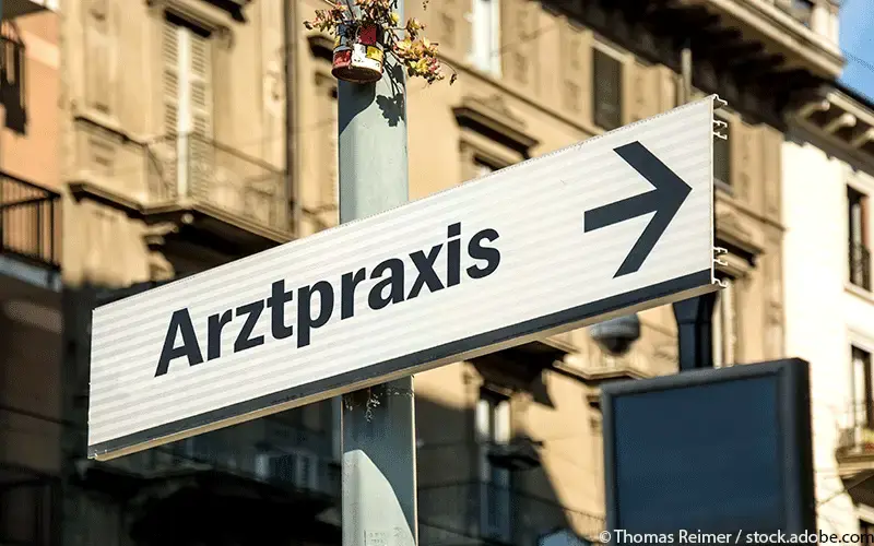 Arztpraxis Wegweiser