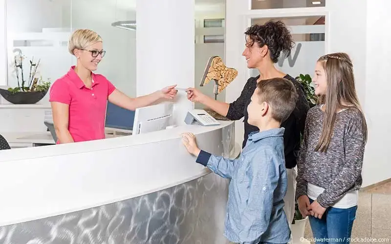 Zahnarztpraxis Anmeldung