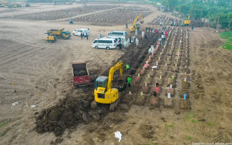 Corona Massengräber