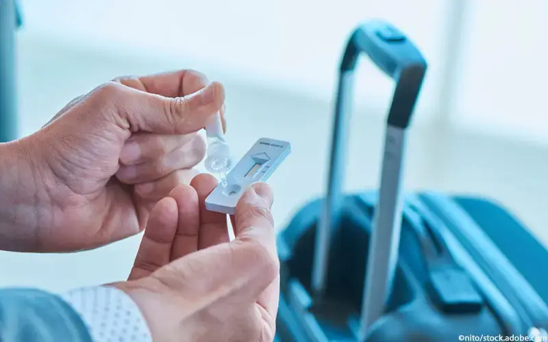 Coronatest Flughafen