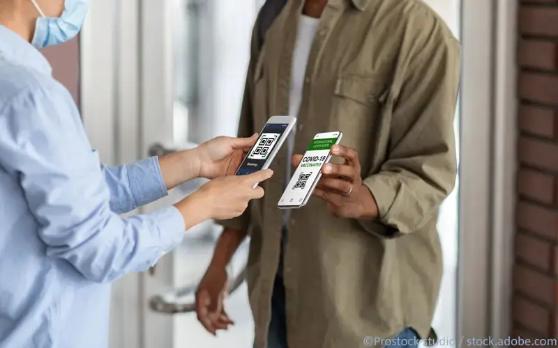 Kontrolle COVID-19-Zertifikat