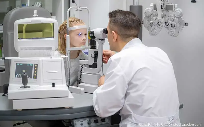 Augenuntersuchung Kind