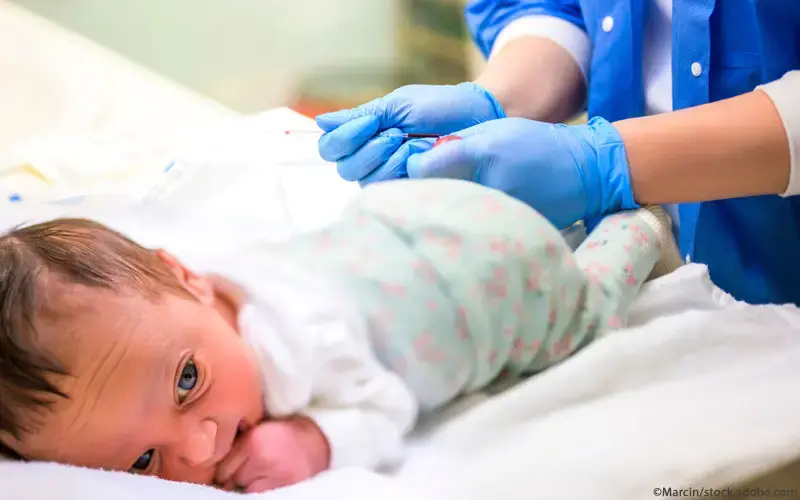 Blutentnahme Baby