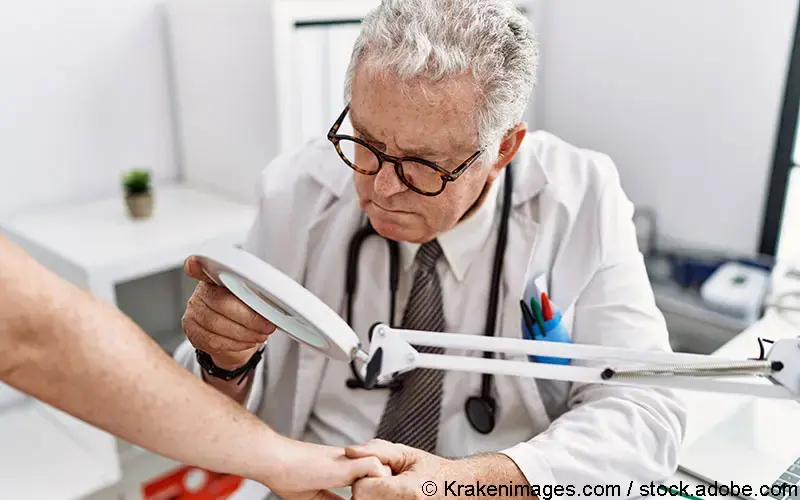 Dermatologische Hautuntersuchung