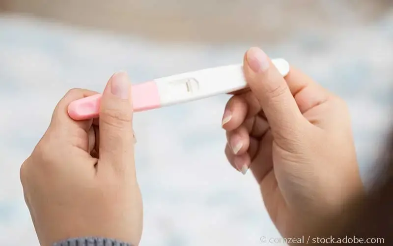 Negativer Schwangerschaftstest