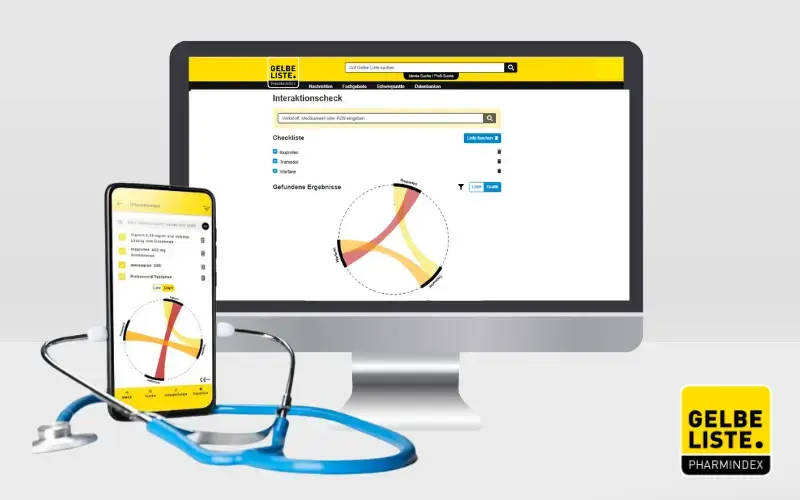 Gelbe Liste Interaktionscheck