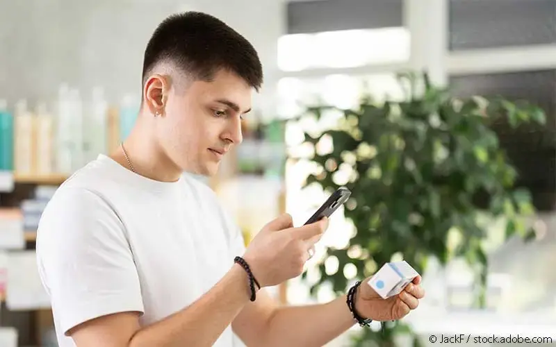 Patient scant Medikamentenbarcode