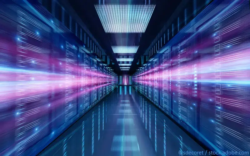 Rechenzentrum Highspeed-Daten