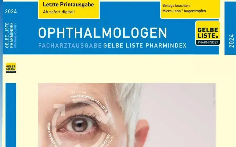 Ophthalmologen-Buch letzte Ausgabe