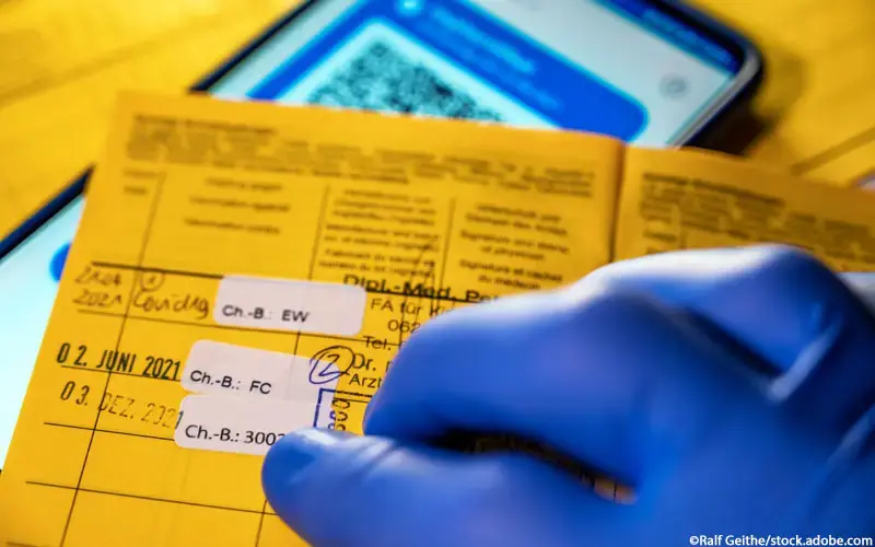 Corona-Impfung Impfpass