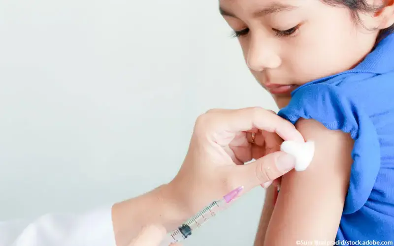 Kind Impfung