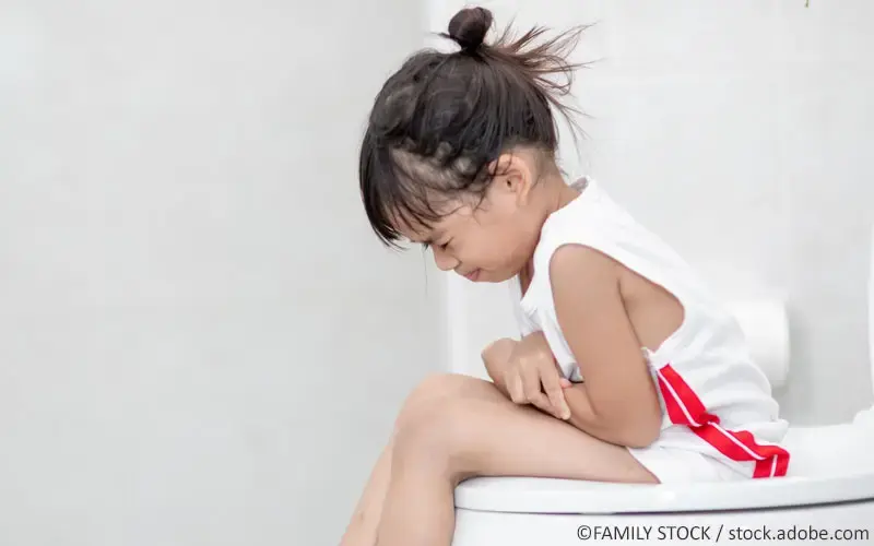 Kind mit Obstipation