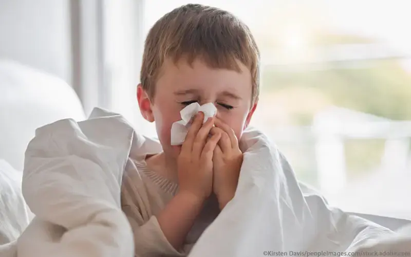 Schnupfen Kind