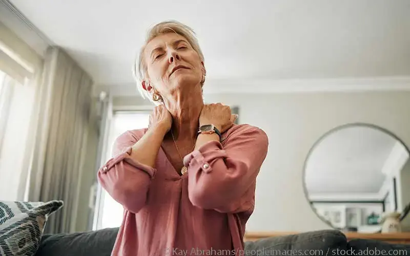 Fibromyalgie-Patientin