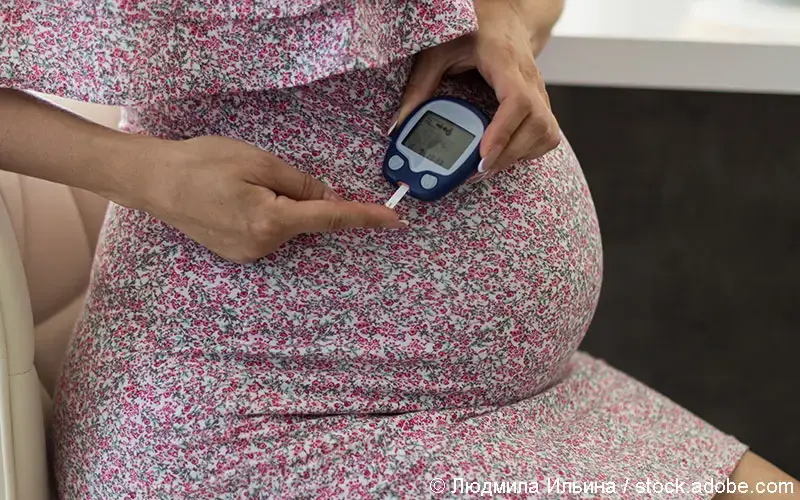 Gestationsdiabetes Patientin