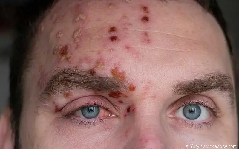 Herpes zoster Auge