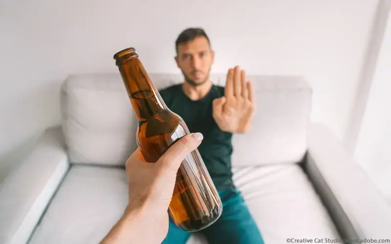 Alkohol Ablehnung