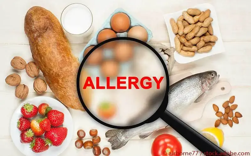 Lebensmittelallergie Lupe