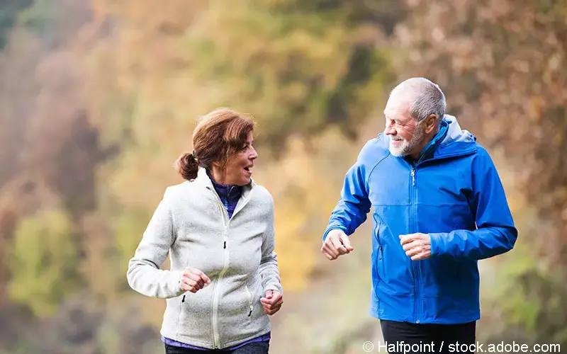 Ausdauersport Aelteres Paar