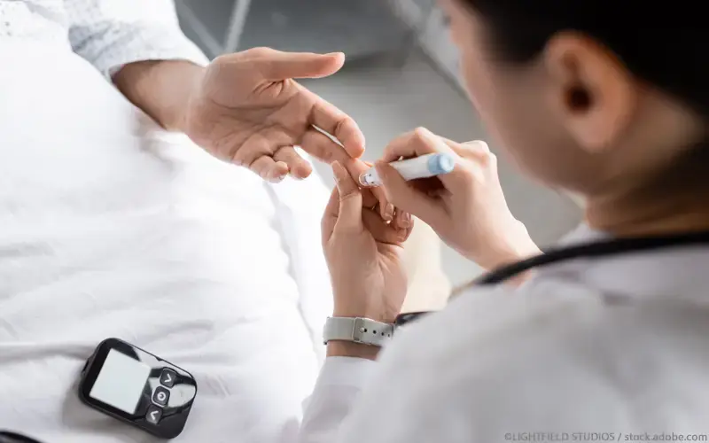 Diabetespatient Krankenhaus