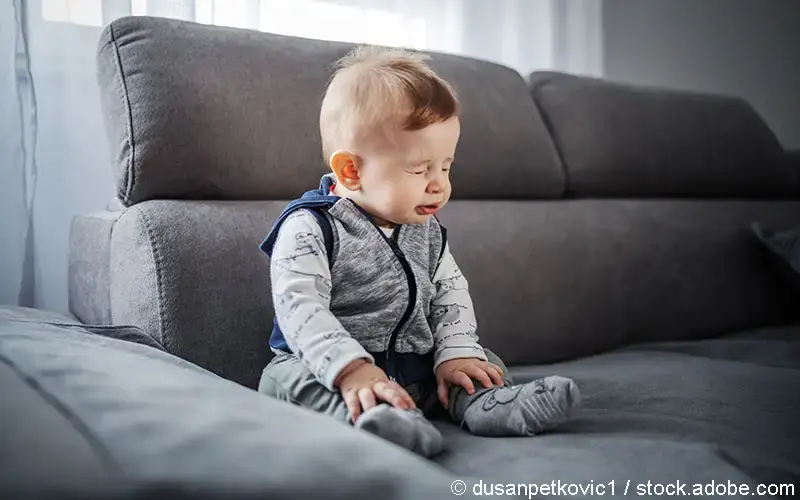 Kleinkind allergisch