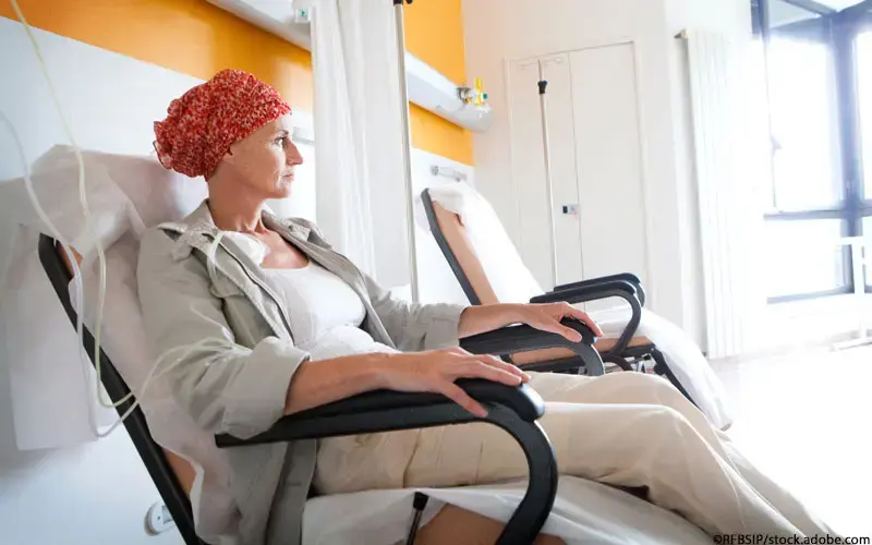 Krebspatientin Chemotherapie