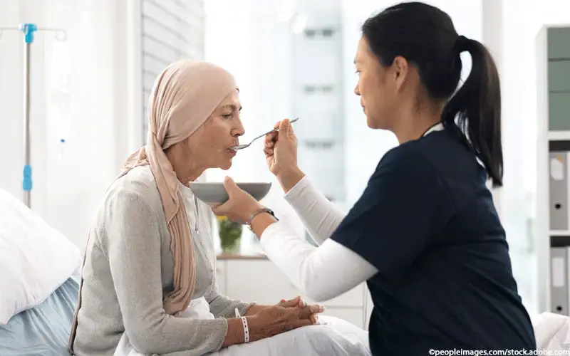 Krebspatientin Ernährung