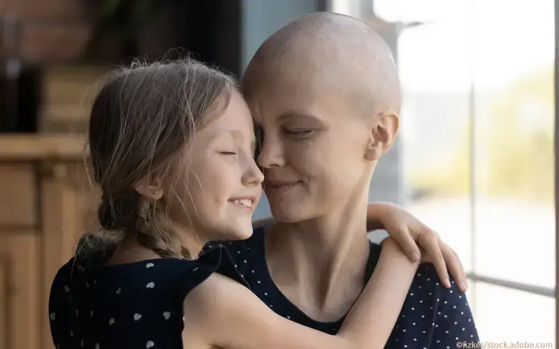 Krebspatientin mit Kind