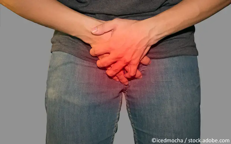 Mann Genitalschmerzen