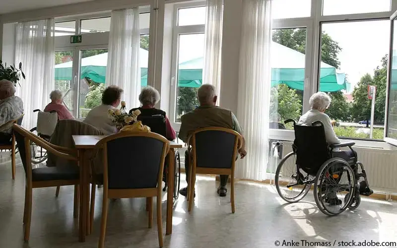 Rentner Pflegeheim