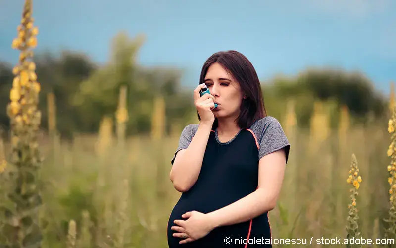 Schwangere Asthma